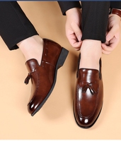 Herren Casual Business Oxford-Stil Leder PU Sommer Hochzeiten Beliebte Luxus Slip-on Sneakers Formelle Business-Anzugschuhe