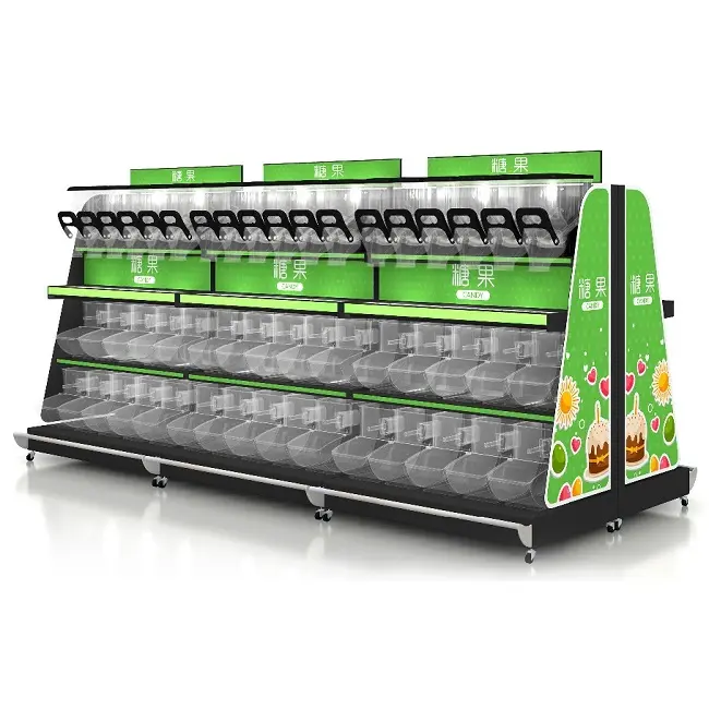 プロの多層簡単組み立てスーパーマーケット棚ディスプレイラックメーカー中国