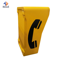 HeoZ Offre Spéciale Gsm Voip 4G sans fil solaire chargé téléphones d'urgence autoroute boîte d'appel Sos téléphone routier