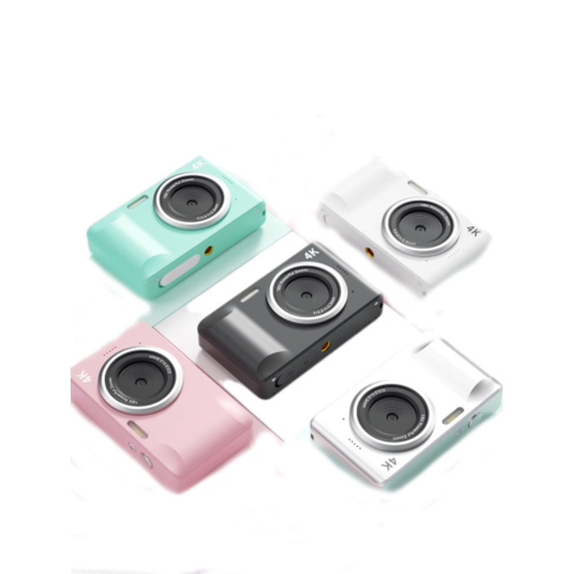 HD CCD Digital Camera Entry Level Compact Mirrorless Style Card Type Photography Device Student Home Use
