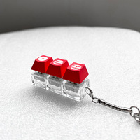 BTS World Tour Keycap Keyboard Charm Custom Star Support Gift Fidget Glowing