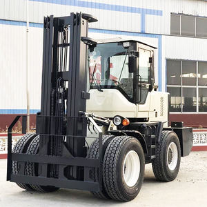 מלגזה חדשה ANXING 5 טון דיזל 4X4 לשימוש חיצוני, שטח קשה, טיפול בחומרים, טלסקופית, חקלאית, שטח, מחיר - Product Image 5