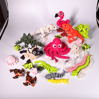 Service d'impression 3D personnalisé : Œuf de dragon articulé, dinosaure éclosant, flexible en PLA/PETG, décoration de bureau, vente en gros