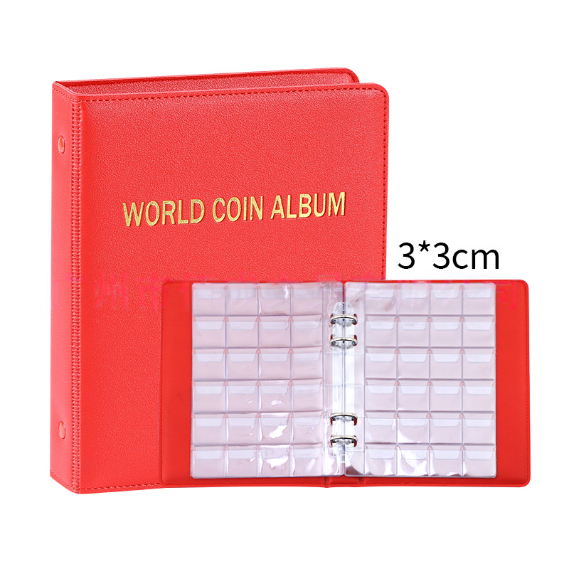 Rojo, 20 páginas, 480 unidades (cuadrícula pequeña de 3 * 3 cm)