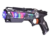 KK nouveau pistolet spatial jouet électrique de 29cm, jouet de pistolet à lumière vibrante; jouet de pistolet à piles avec son léger; meilleur jouet de jeu de tir pour enfant