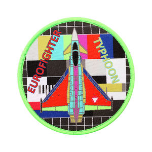 カスタムロゴとサイズが利用可能絶妙な中国工場カラフルな織りパッチ - Product Image 3