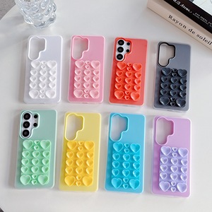 <span class=keywords><strong>Coque</strong></span> de téléphone 2-en-1 mignonne en forme de cœur avec ventouse pour <span class=keywords><strong>Samsung</strong></span> <span class=keywords><strong>Galaxy</strong></span> A05 A06s A35 A36 A55 M35 A51 A34 A52, antidérapante, cadeau pour fille - Product Image 1