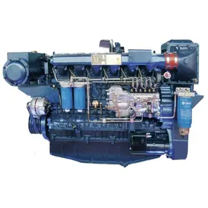 Diesel Marine Engine 4-Stroke Water-Cooled Mechanical Pump Engine 350-550HP