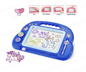 Renkli manyetik Graffiti çizim kurulu çocuk yaratıcı çizim eğitim başlatma oyuncak - Product Image 1