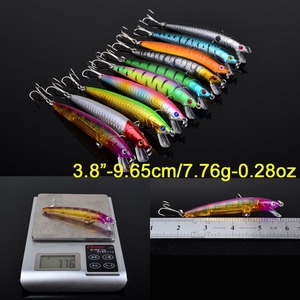 Paquete de 20 Señuelos de Pesca Completos, Surtido de Diseños Múltiples, Señuelos Duros para Pesca en Agua Dulce y Salada - Product Image 3