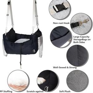 Rehausseur de siège de voiture amovible pour <span class=keywords><strong>chien</strong></span> Sièges auto lavables Lit de transport de voyage souple Portable <span class=keywords><strong>Car</strong></span> Pet pour petits chiens - Product Image 3