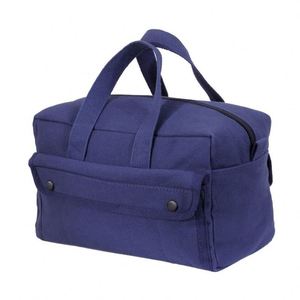Muestra gratuita: Bolsas de herramientas de lona resistentes para mecánicos, al por mayor, con cremallera de latón, para mantenimiento de vehículos, carpinteros, etc. - Product Image 4
