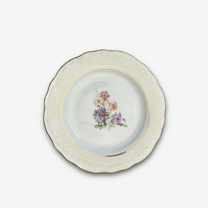 Service de vaisselle white plat en porcelain vente en gros luxe complet plate set stoviglie di lusso piatti <span class=keywords><strong>prodotti</strong></span> dorati <span class=keywords><strong>horeca</strong></span> - Product Image 5