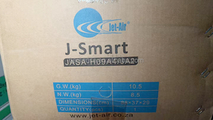 เครื่องปรับอากาศแบบแยกส่วนยี่ห้อ Jet-A ยอดนิยมจากแอฟริกาใต้ ระบบทำความเย็นและความร้อน ความถี่คงที่ 220V พร้อมระบบควบคุมอัจฉริยะผ่าน WiFi สำหรับใช้ในบ้าน - Product Image 6