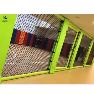 Werkseitig angepasste Kampfsport ausrüstung MMA Cage Panel Wandzaun Boxen Wrestling Cage Wand paneel für Fitness studio