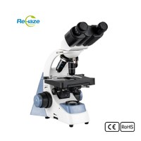 REHAZE XSP-500E Binocular Biological Microscope 60X Objective 40x Eyepiece 2K Camera Resolution LED Display Economical Design