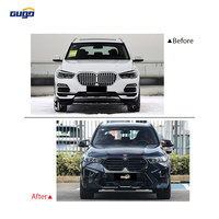 Kit de Conversión de Carrocería GUGO G05 PP para BMW X5 G05 2019-2023, Actualización al Estilo X5M F95 LCI, Parachoques Delantero y Trasero, Faros Delanteros y Traseros