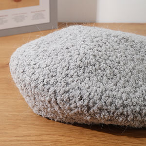 2025 hiver laine d'agneau champignon béret chapeau pour femmes <span class=keywords><strong>Logo</strong></span> personnalisé chaud et élégant pour les fêtes en plein air décontractées en gros - Product Image 5