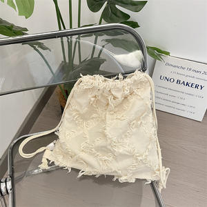 Sac à bandoulière en toile souple pour femme 2026 Tassels Diamond - Grande capacité, idéal pour <span class=keywords><strong>le</strong></span> shopping et les trajets quotidiens - Product Image 4