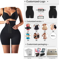 Shorty Gainant Amincissant Femme Remonte-Fesses Culotte Taille Haute Maintien Ventre Plat Gaine Sculptante