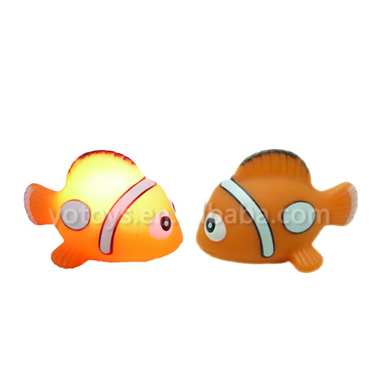 ПВХ водонепроницаемый мигающий светодиодный светильник на заказ, резиновая утка, игрушка для ванны для детей