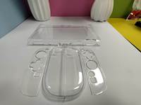 Étui de protection transparent en plastique fin monobloc pour 2 consoles de jeu
