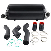 Upgrade Sistem Pendingin Intercooler EVO II Pengganti Warna Hitam Untuk BMW Seri 1 2 3 4 F20 F22 F32 F34 F36 118i 125i 228i 328d