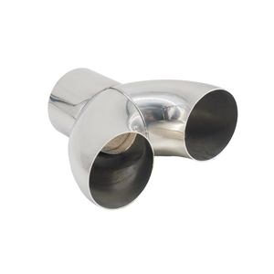 Accesorio de Sistema de Escape de Afinación con Conexión en Y, ID 63 mm, L.147 mm - Product Image 1