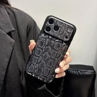 Coque de téléphone de luxe antichoc effet crocodile pour iPhone 17 Pro Max 16 15 14 Pro – Vente chaude en gros