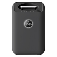 KOEDA Broyeur de déchets alimentaires électrique intelligent personnalisé pour cuisine, en acier inoxydable, à bouton, 3,0 L