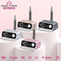 Zeal Shine Nouvelle Machine à Ongles Électrique Professionnelle Portable Sans Fil 65W, Ponceuse à Ongles Électrique, Outils pour Ongles