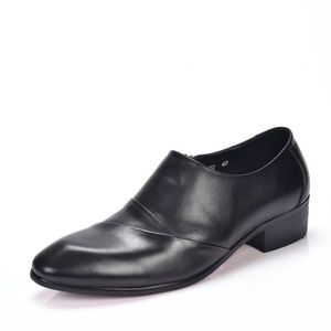 Nuevos Zapatos de Vestir Estilo Inglés para Hombre con Tacones Bajos, Casuales, de Cuero, a la Moda, con Punta en Pico y Aumento de Altura - Product Image 2