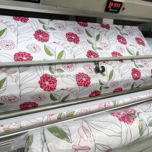 منسوجات منزلية من بولي ميكرو المصقول ، مايكروفايبر مطبوع على التشتت ، ملاءات سرير بوليستر مبيضة ، عبوة في لفة - Product Image 6