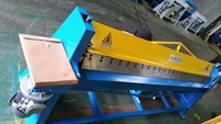 RBQLTY 1.5x2500 Machine de pliage manuel économique pour plaques métalliques fines