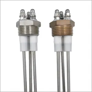 Copper/Stainless Thread SUS304 Probe PTFE Insulation Conductivity Sensor Probe Liquid Level Sensors Water Sensor