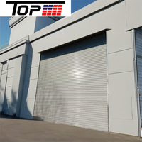 Porte à enroulement en acier avec finition étanche pour entrepôt et garage
