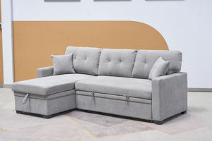 Linen Vải L Hình Dạng Ngồi Có Thể Ngả <span class=keywords><strong>Sofa</strong></span> Giường Đồ Nội Thất Phòng Khách <span class=keywords><strong>Sofa</strong></span> Giá Rẻ Giá Cắt <span class=keywords><strong>Sofa</strong></span> Giường - Product Image 4
