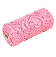 Matériel de rangée de tête de vadrouille de fil de coton personnalisé coloré de vente d'usine