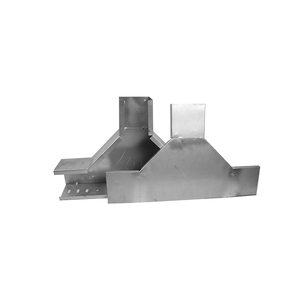 Parti del cavo galvanizzate dei vassoi del ponte galvanizzato del ponte <span class=keywords><strong>per</strong></span> tre canali verticali all'angolo inferiore - Product Image 3