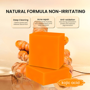 Suero Iluminador para Piel Oscura, Jabón Facial Artesanal <span class=keywords><strong>de</strong></span> Marca Privada, Jabón <span class=keywords><strong>de</strong></span> Zanahoria Hidratante con Vitamina E - Product Image 5
