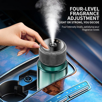 Décoration Intérieure de Voiture de Luxe pour Hommes avec Purificateur d'Air Nouveau Vaporisateur de Parfum Intelligent Accessoires de Parfum pour Voiture