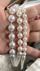 Cadena de Perlas de Oro y Plata de 3mm 4mm 5mm 6mm 8mm 10mm 12mm, <span class=keywords><strong>Guirnalda</strong></span> para Decoración de Navidad, Manualidades para Bodas - Product Image 3