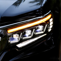 Para Toyota PRADO 2018-2023, Conjunto de Faros Delanteros LED Modificados, Repuesto de Faros para Automóvil, Suministro de Fábrica, Piezas de Automóvil - Un Par