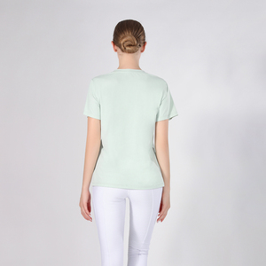 Nouveautés T-shirts d'équitation confortables et sympas Chemise à manches courtes pour femme pour cavalier technique équestre - Product Image 4