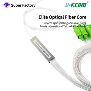 <span class=keywords><strong>Prix</strong></span> usine 1x8 1x16 1x32 Mini Splitter PLC en tube d'acier SC APC pour réseau FTTX FTTH PON UKCOM/OEM - Product Image 4