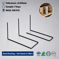Pièces de pliage de fil CNC sur mesure, fabricant de formes de fil en acier inoxydable, OEM