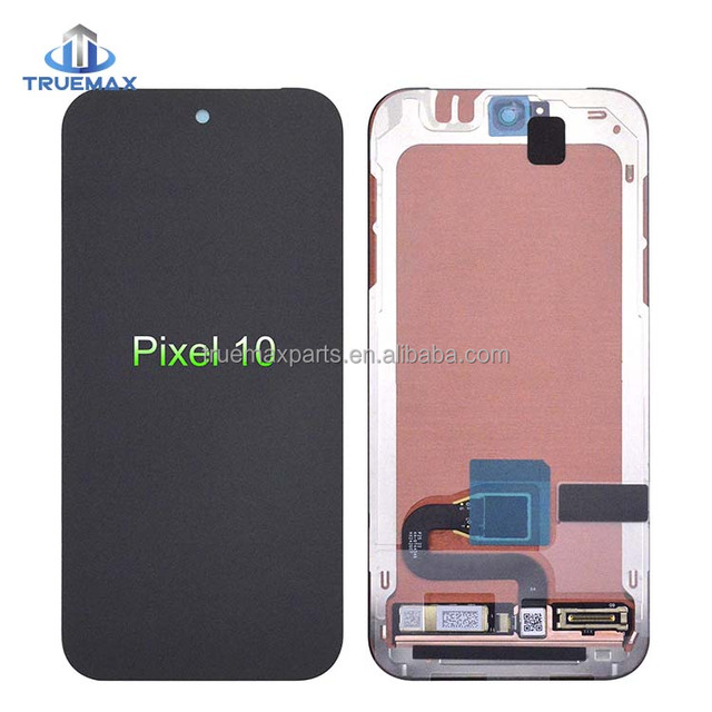 Truemax Screen Assembly With Bracket for Google Pixel10 Smart Phone LCD Touch Screens Digitizer Complete Cellphone TEMX Pixel 10