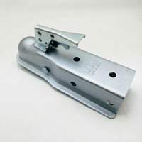 Nouvelle attache de remorque robuste Yikun, boule de 2 po, canal de 2-1/2 po, classe 2, 3500 lb, en acier zingué, avec loquet à gâchette, pour camping-car et bateau, couleur argent