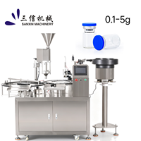 Machine automatique de sertissage de flacons en verre à faible encombrement avec moteur pour l'embouteillage de poudre, idéale pour les boissons et les cosmétiques en atelier limité