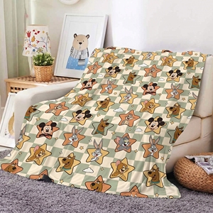 All Seasons Knitted Solid Flannel <strong>Throw</strong> Blanket OEM Custom Printed Warm Cozy Breathable <strong>Throw</strong> <strong>for</strong> <strong>Bed</strong> Car Office - Product Image 1